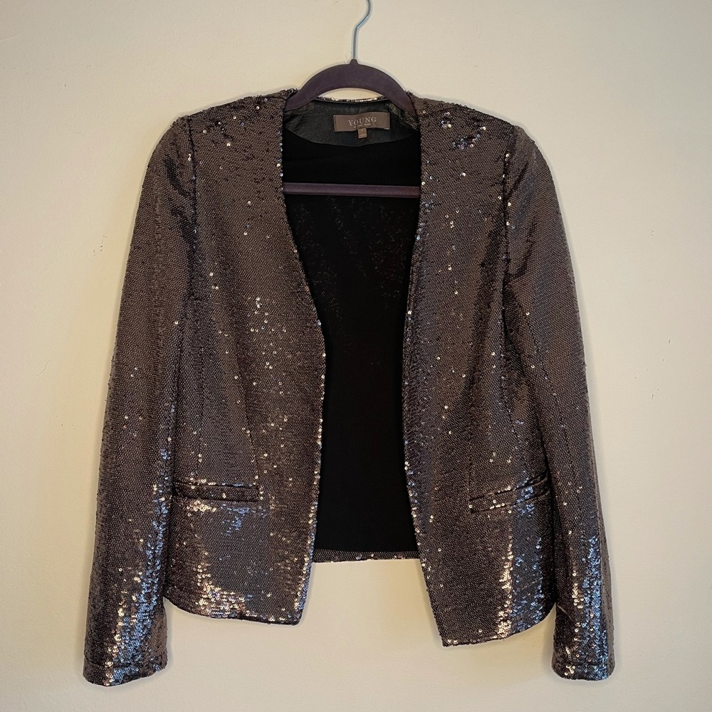 Small sequins blazer